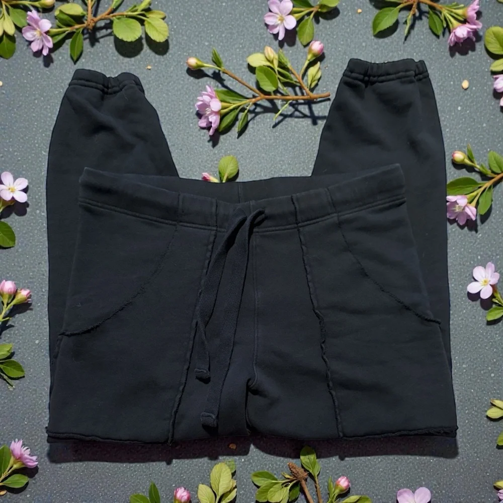 Women’s Black Drawstring Jogger Pants